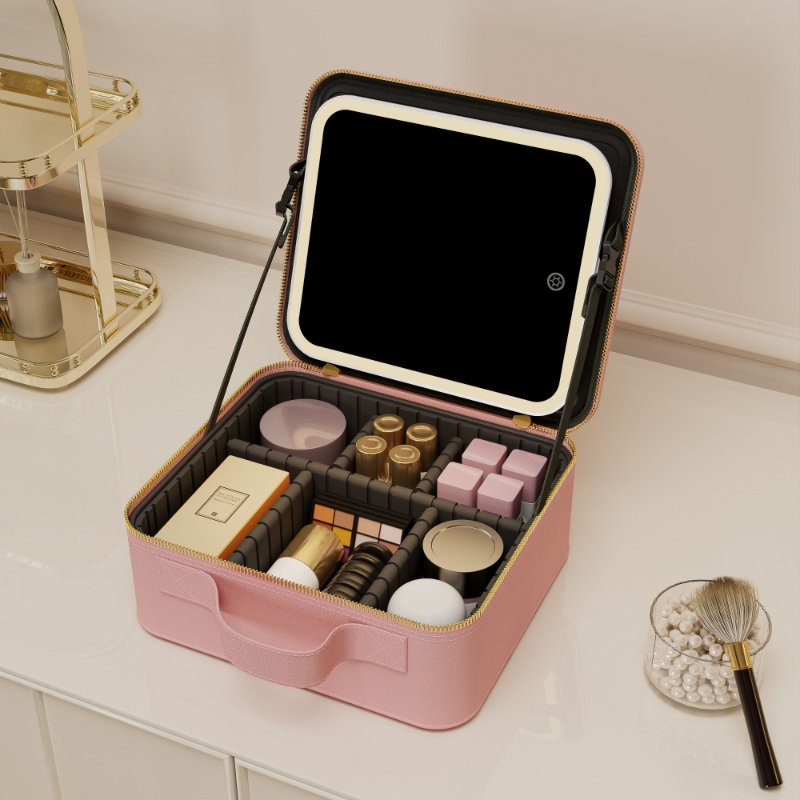 SM389 Led Makeup Bag With Mirror