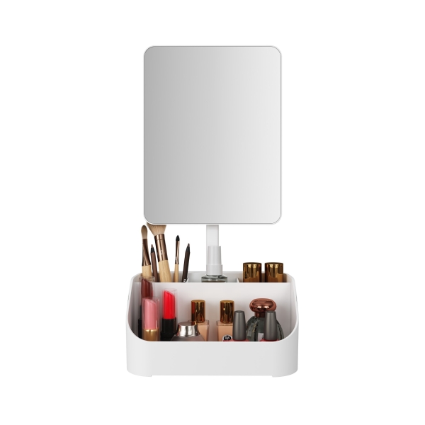 Makeup Mirror With Storage Box