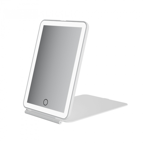 Folding LED Makeup Mirror