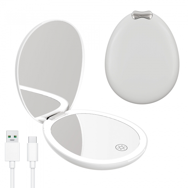 LED Rechargeable Pocket Mirror