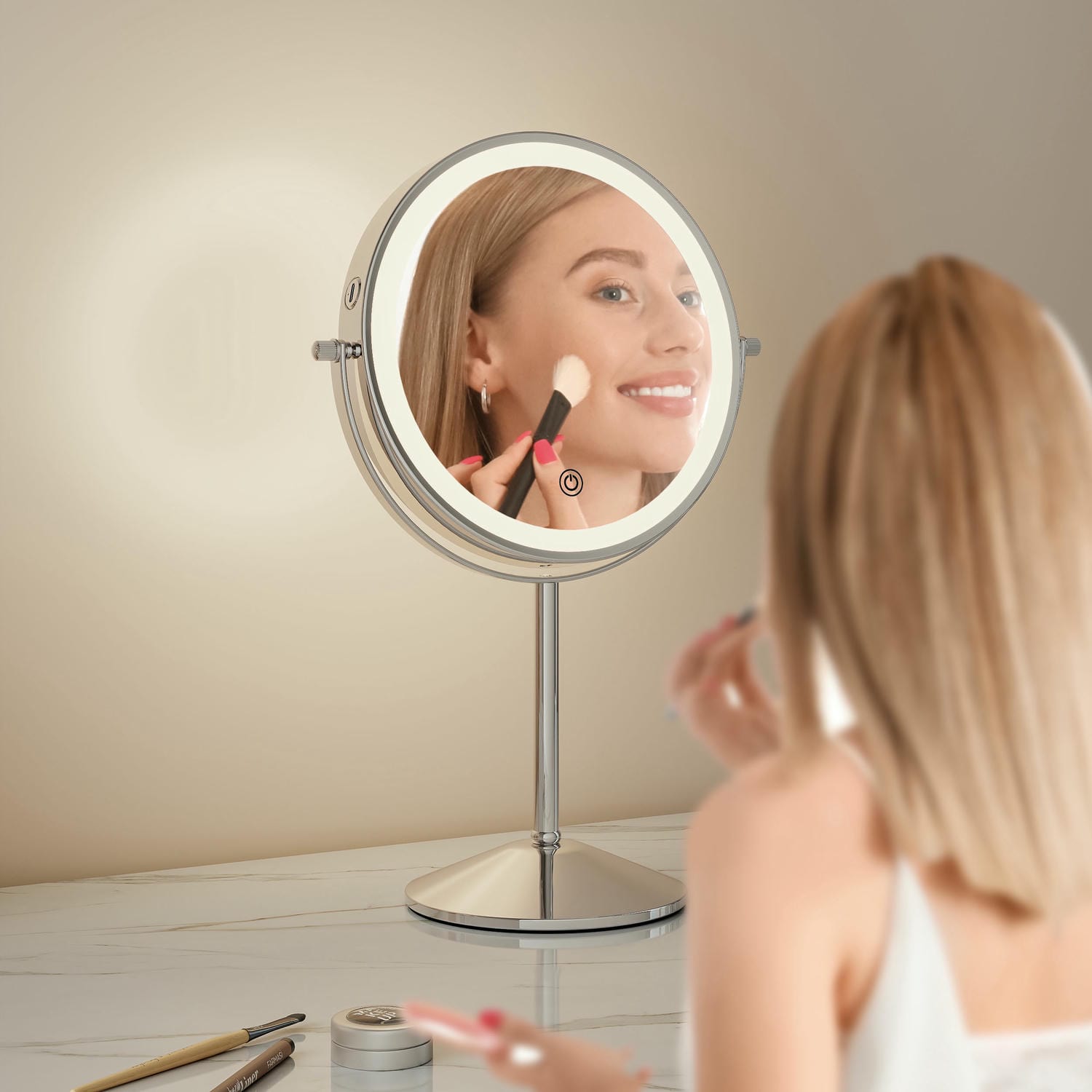 1746778058975538.jpg Makeup Mirror With Lights 10x Magnification