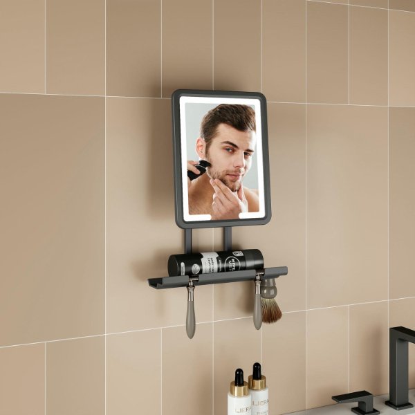 SM466 Heated Fogless Shower Mirror for Shaving