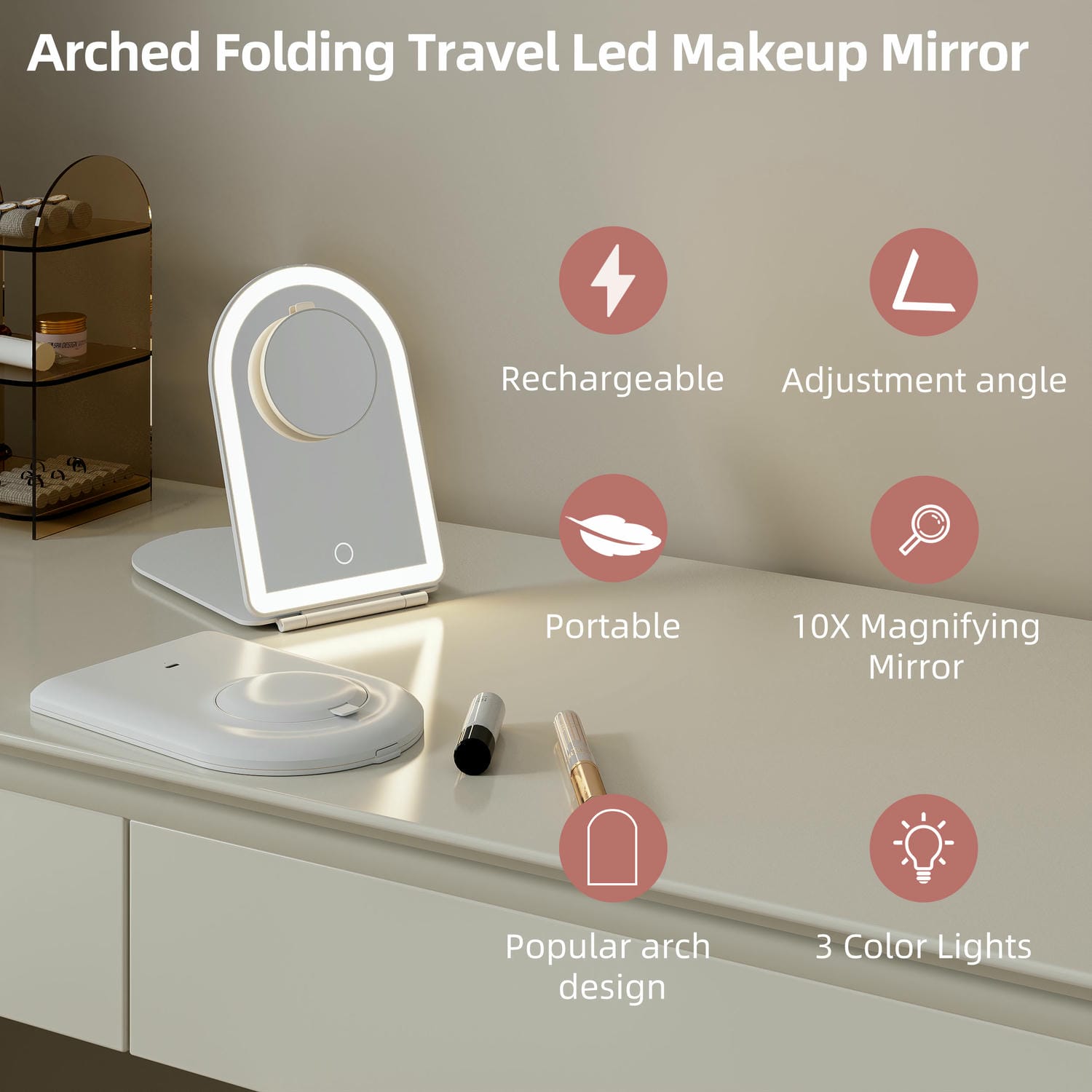 Arched Vanity Mirror