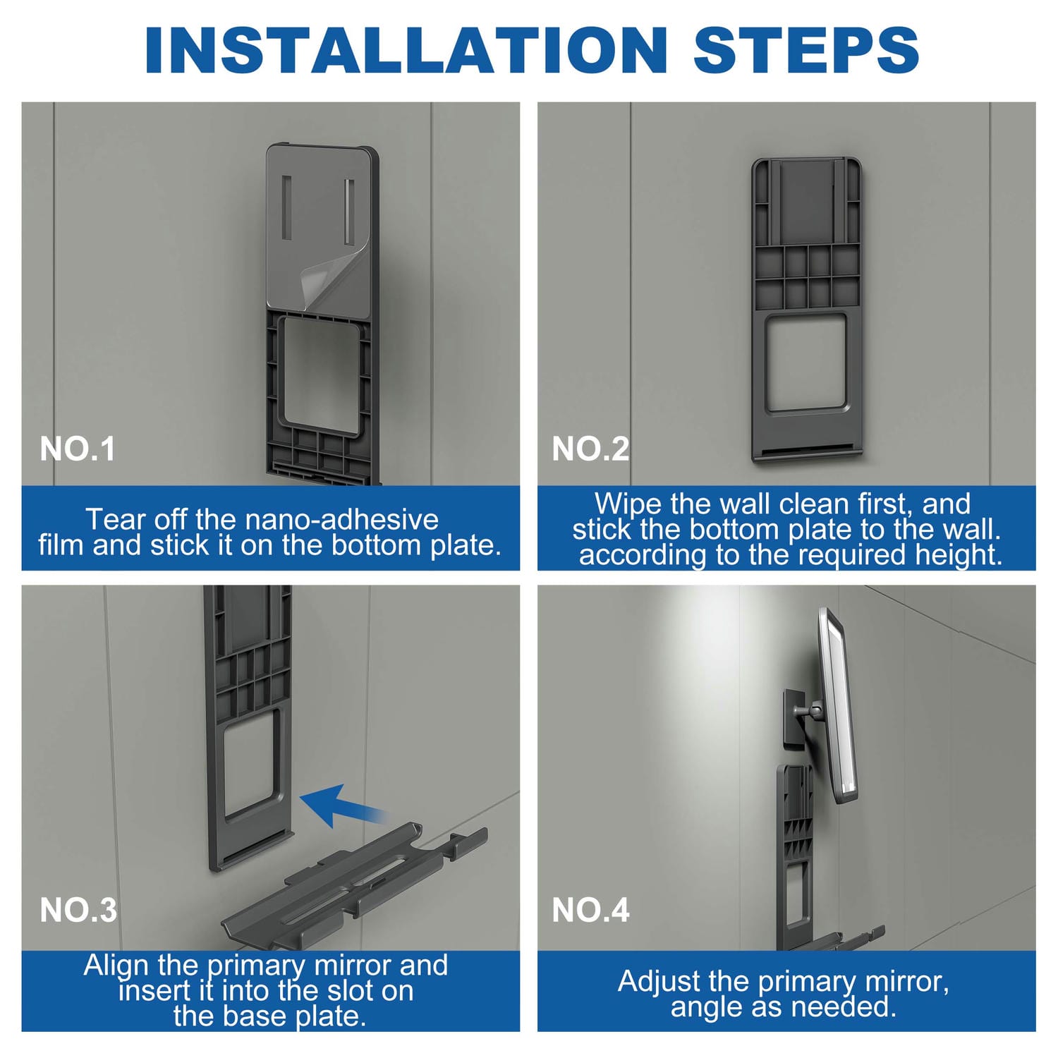 Heated Shaving Mirror
