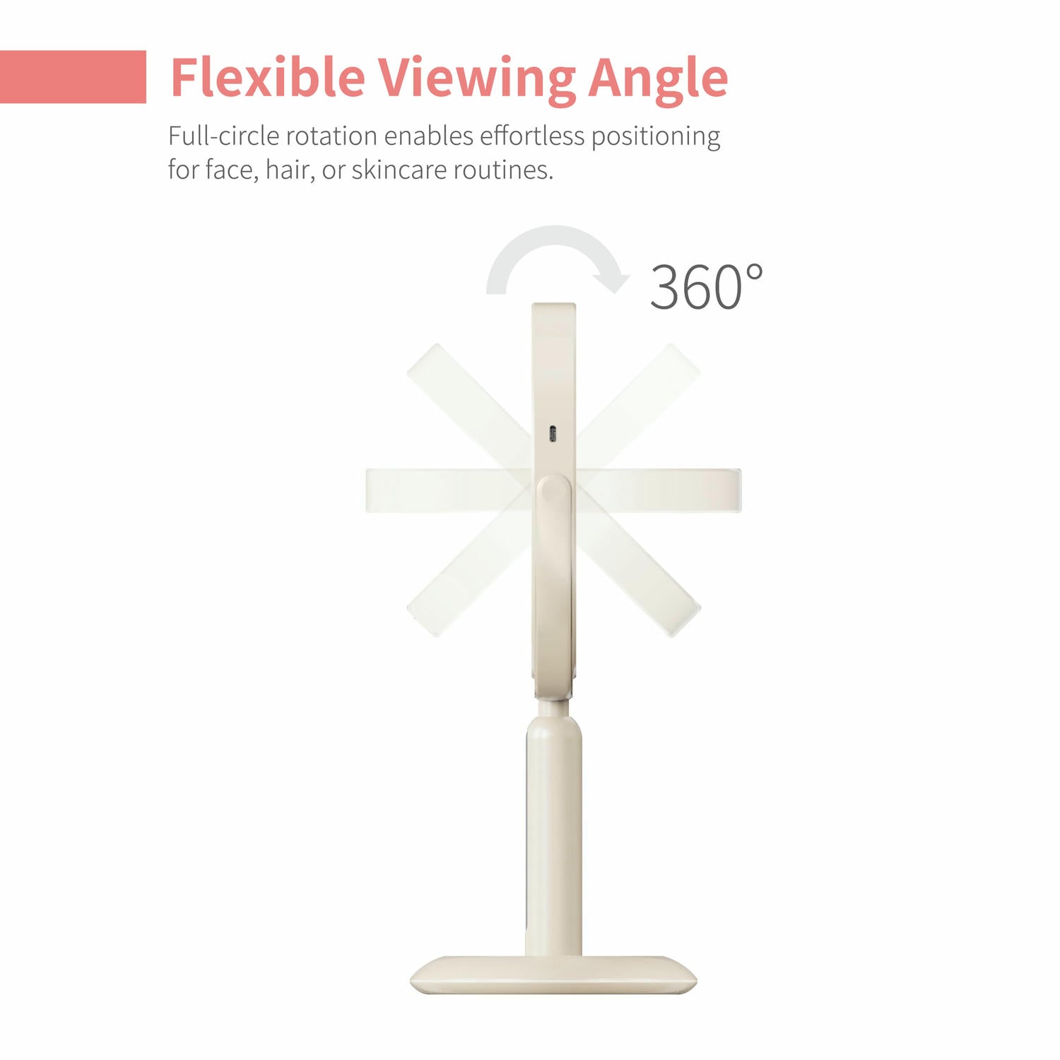 Rechargeable Makeup Mirror