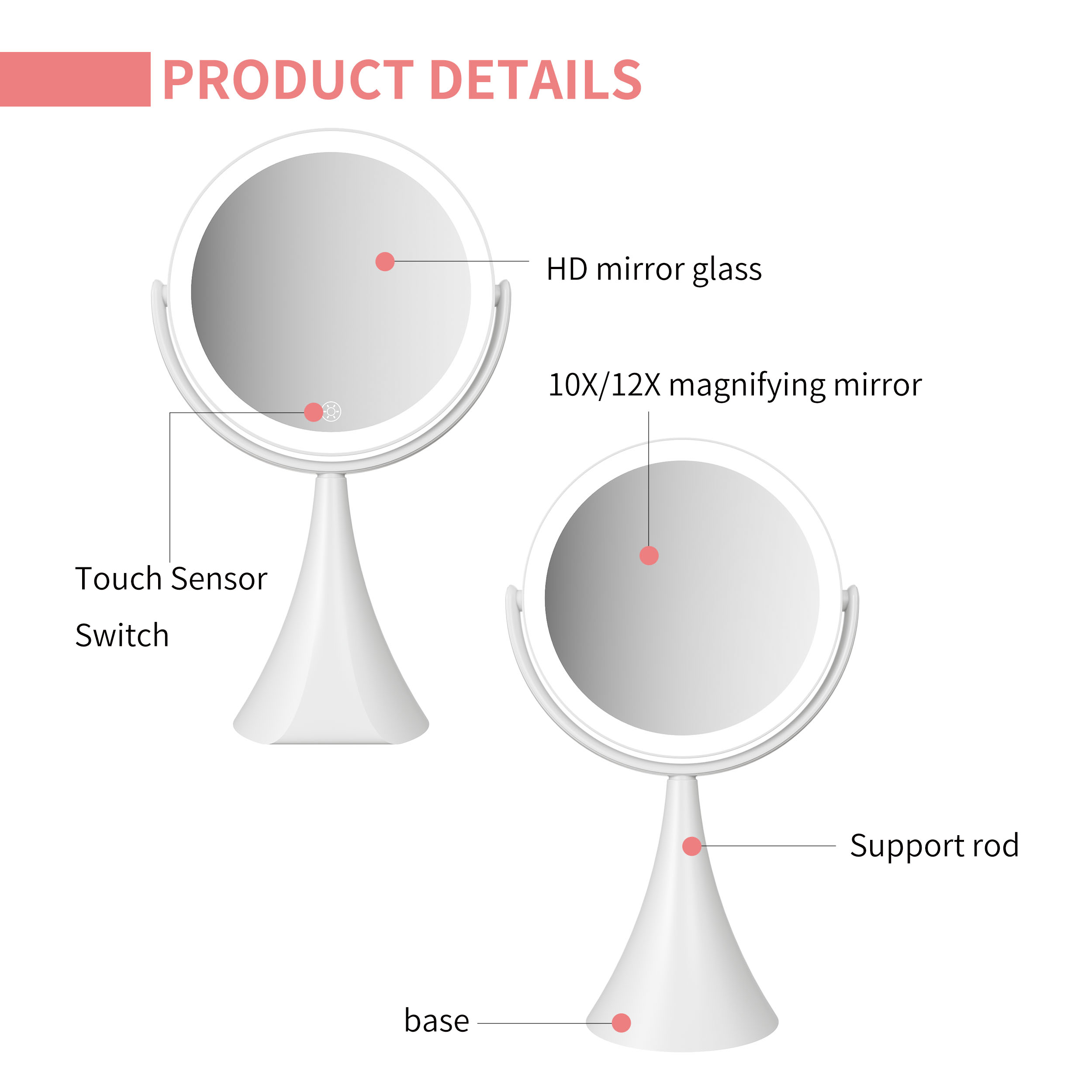 Makeup Vanity Mirror With Lights