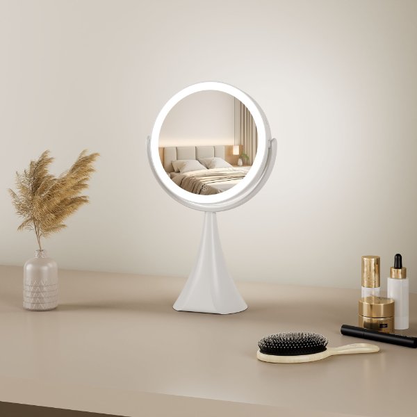 RM479 Round Desktop LED Vanity Mirror