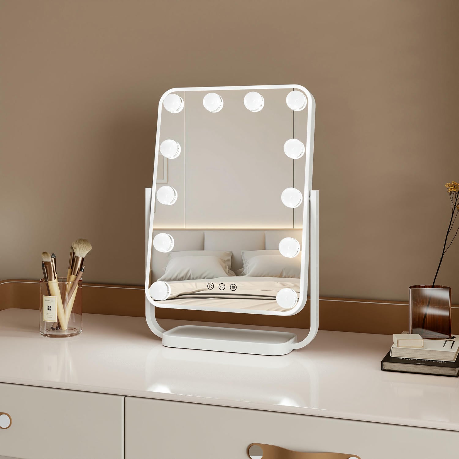 Hollywood Vanity With Mirror