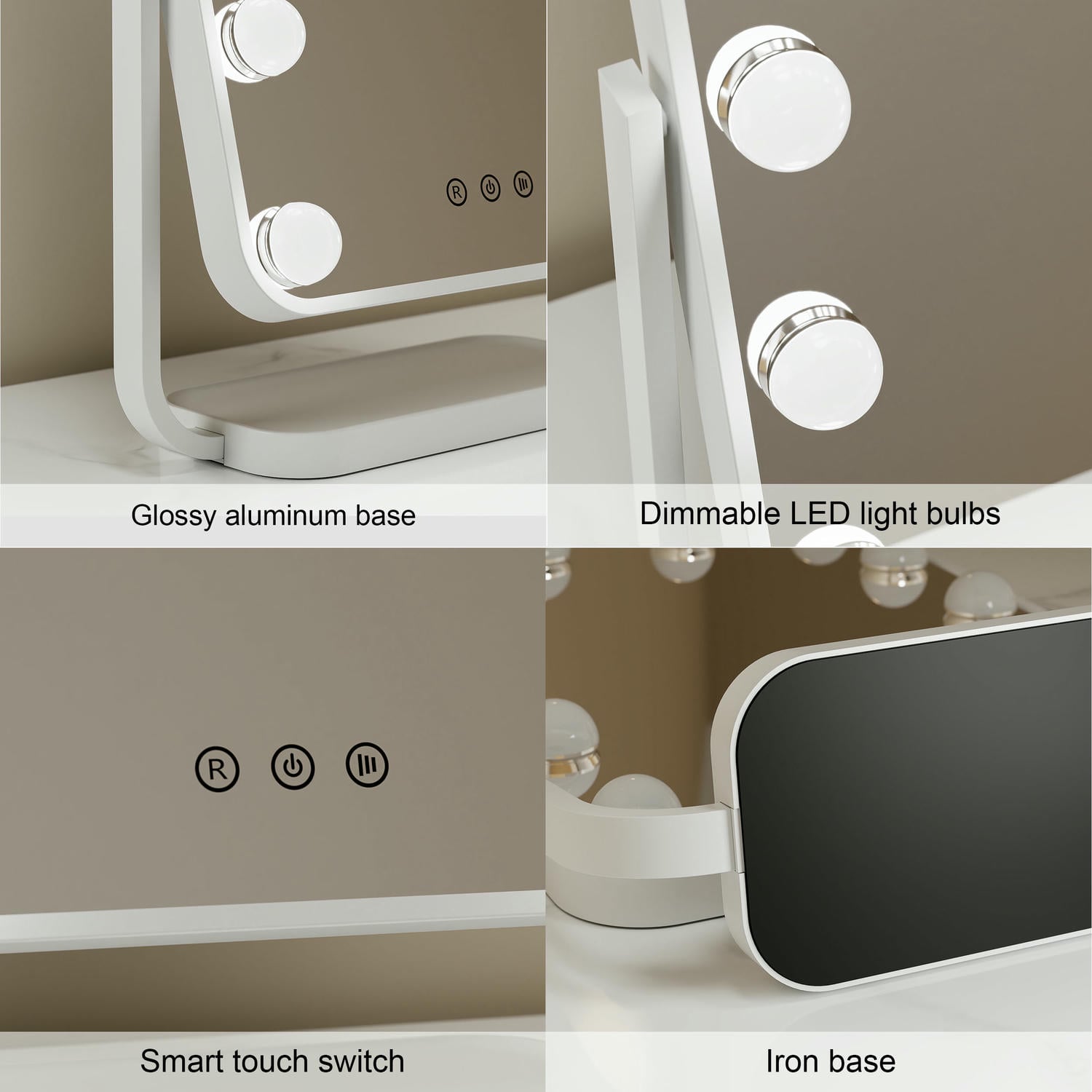 Hollywood Vanity With Mirror