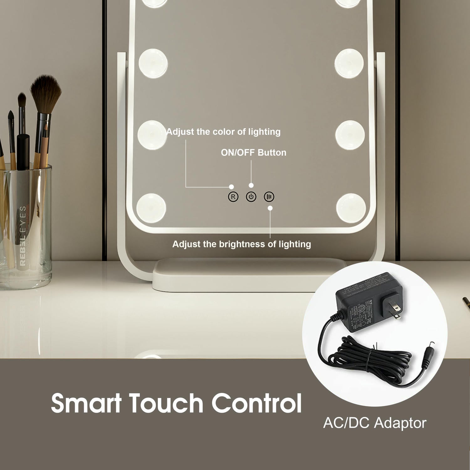 Hollywood Vanity With Mirror