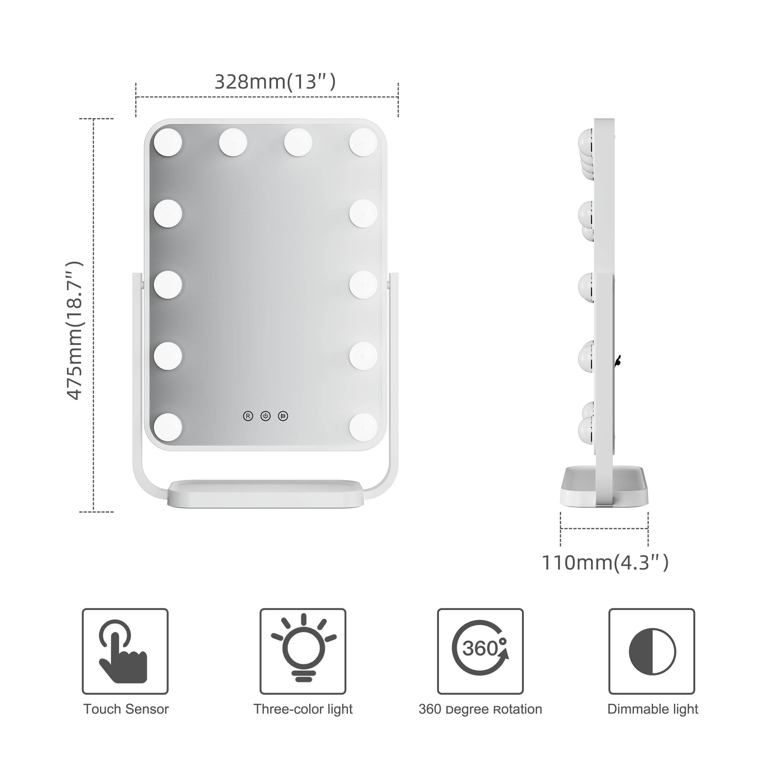 Mirrored Hollywood Mirror