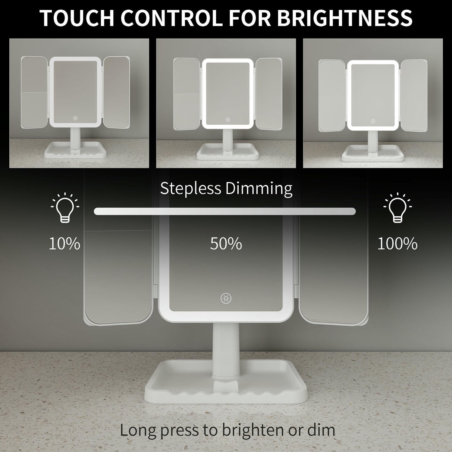 1751955338538615.jpg Trifold Vanity Mirror