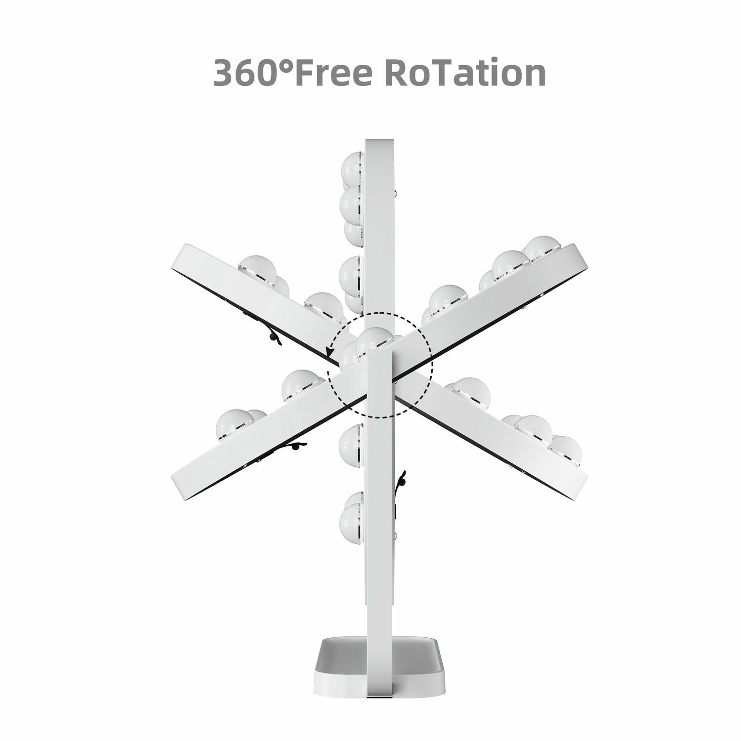 Oval Hollywood Mirror