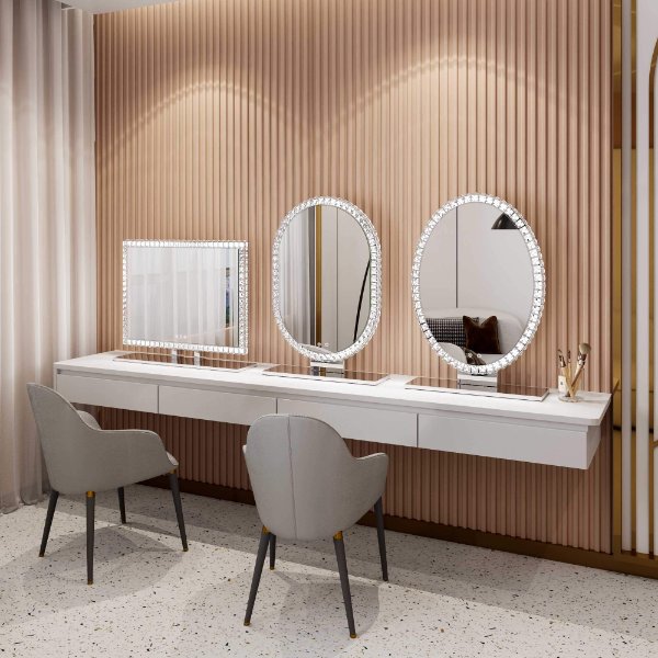 Crystal Vanity Mirror