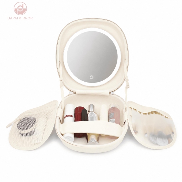 Makeup Bag With LED Mirror