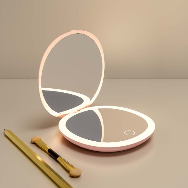 Rechargeable Led Compact Mirror