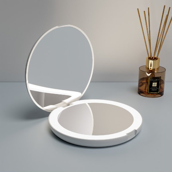 Led Compact Mirror