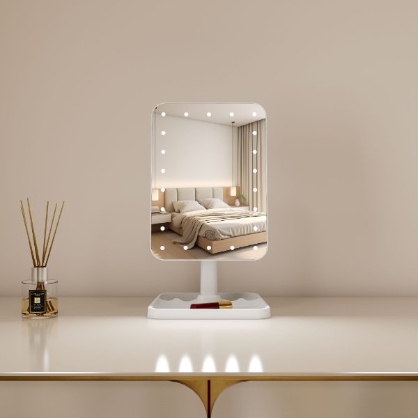 Led Tabletop Vanity Mirror