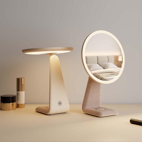 Round LED Vanity Makeup Mirror