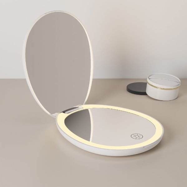 LED Rechargeable Pocket Mirror