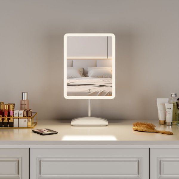 Desktop LED Vanity Mirror