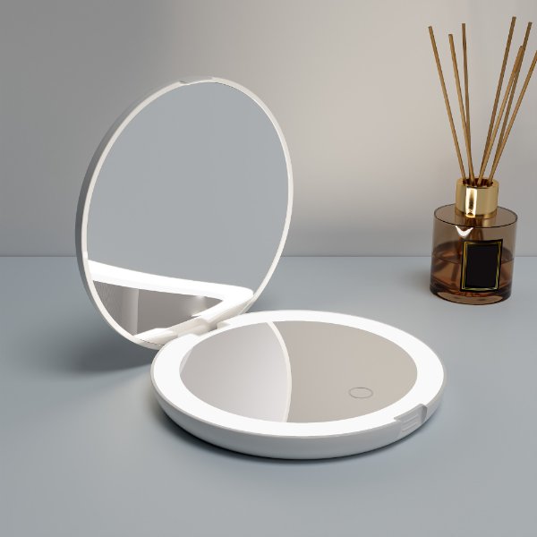 Rechargeable Led Compact Mirror