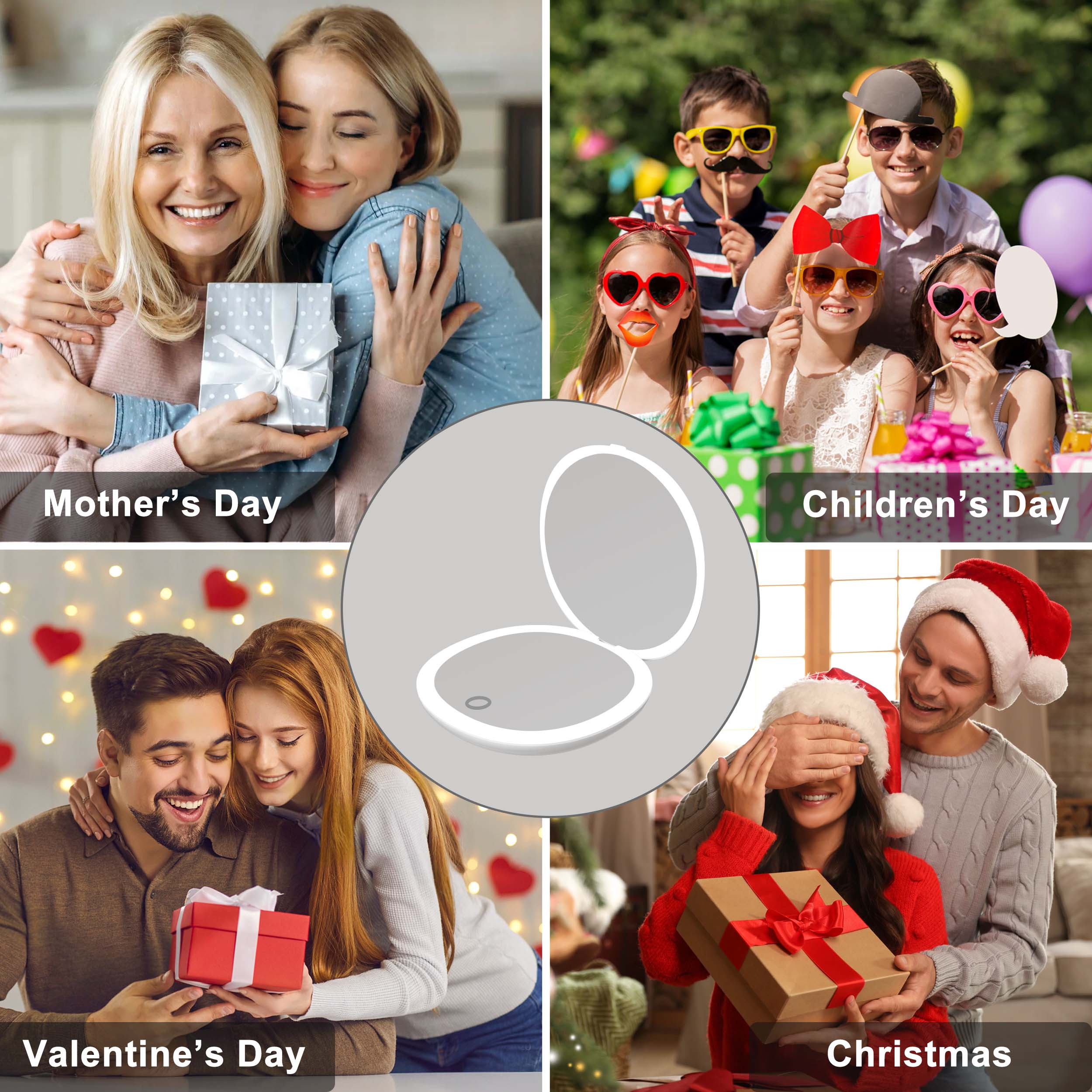 compact mirror manufacturers RM342 Led Compact Pocket Mirror