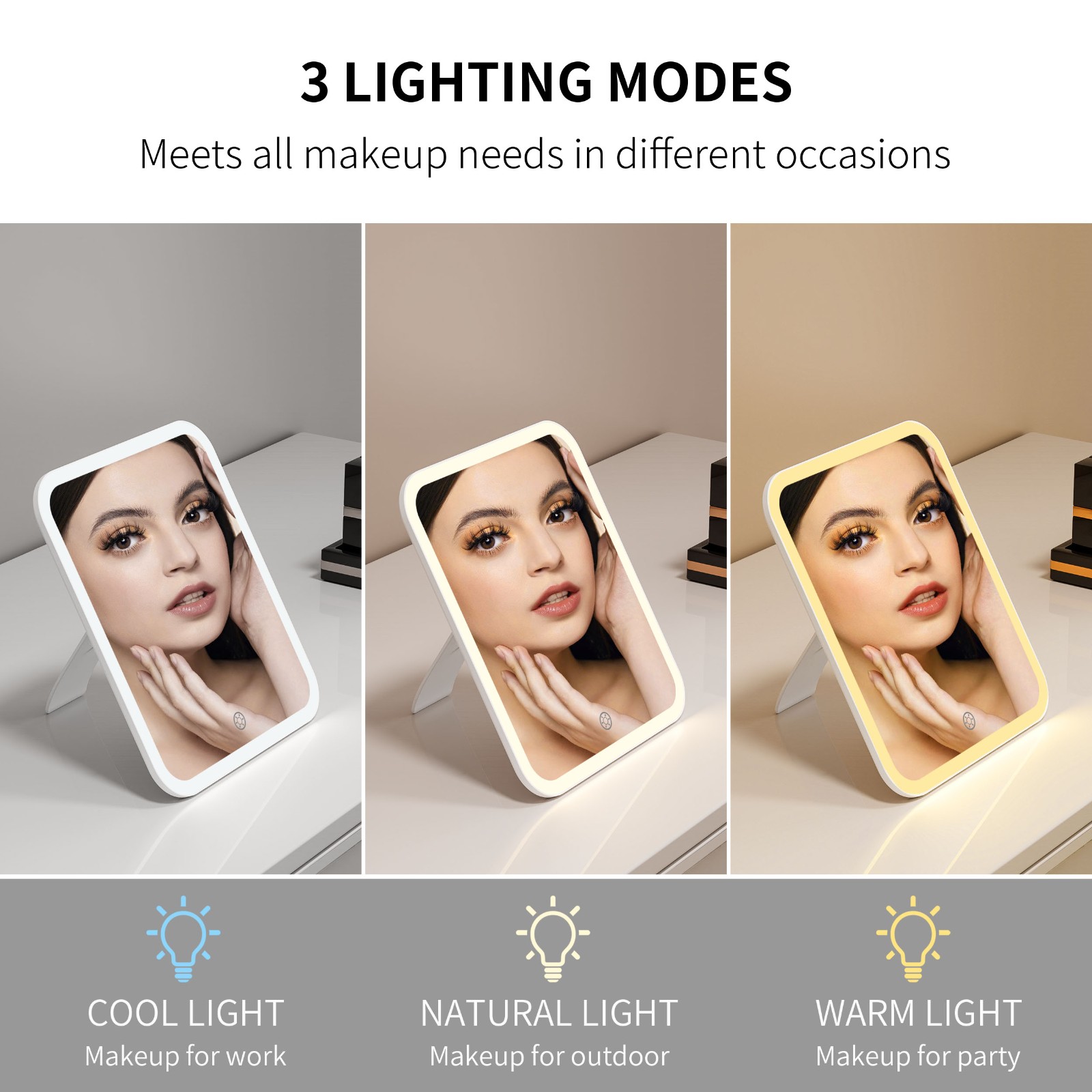 SM398 Makeup Mirror With LED Light  SM398 Makeup Mirror With LED Light