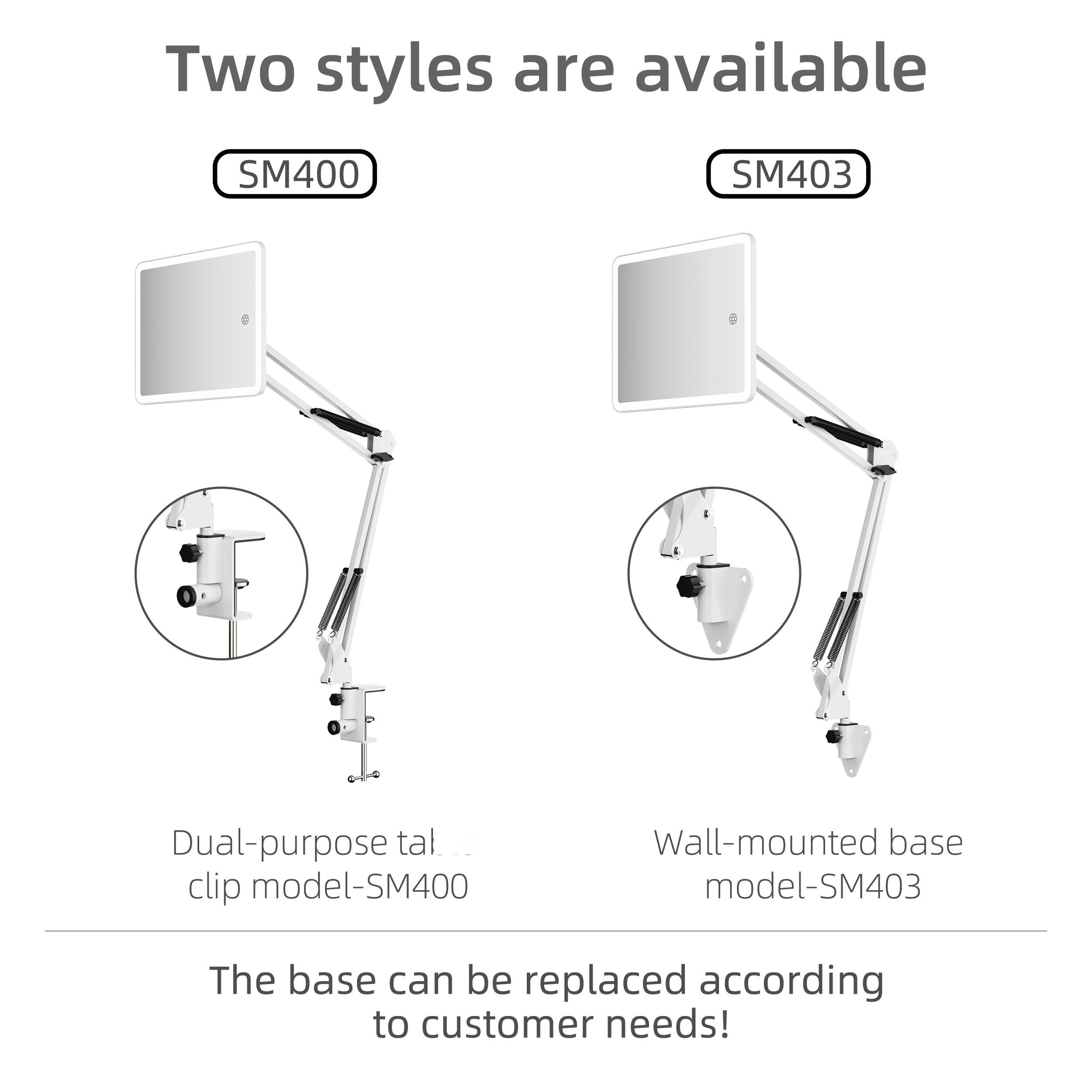 SM400 Led Table Multifunctional Mirror With Light SM400 Led Table Multifunctional Mirror With Light