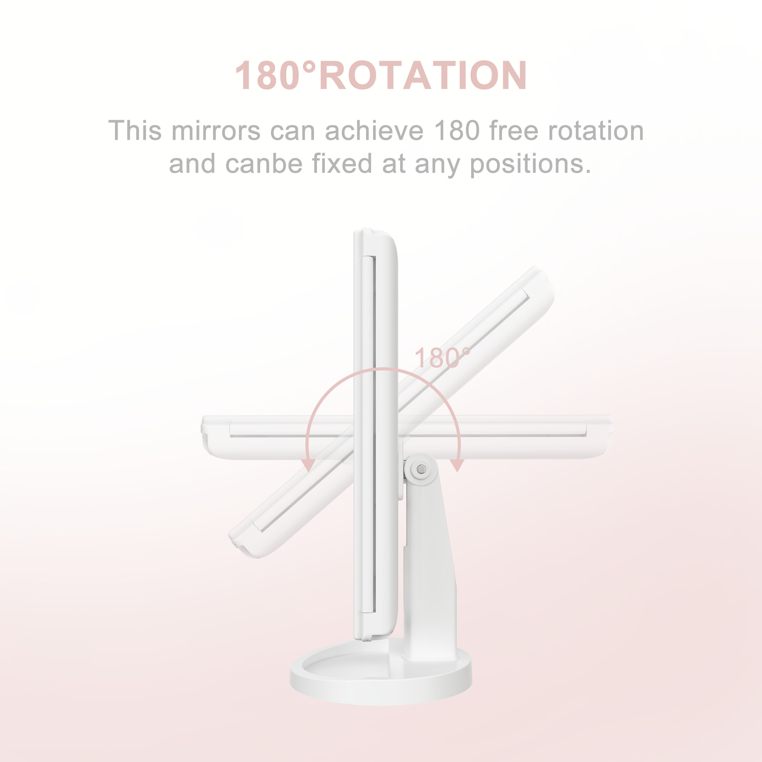 SM241D Led Trifold Vanity Mirror SM241D Led Trifold Vanity Mirror