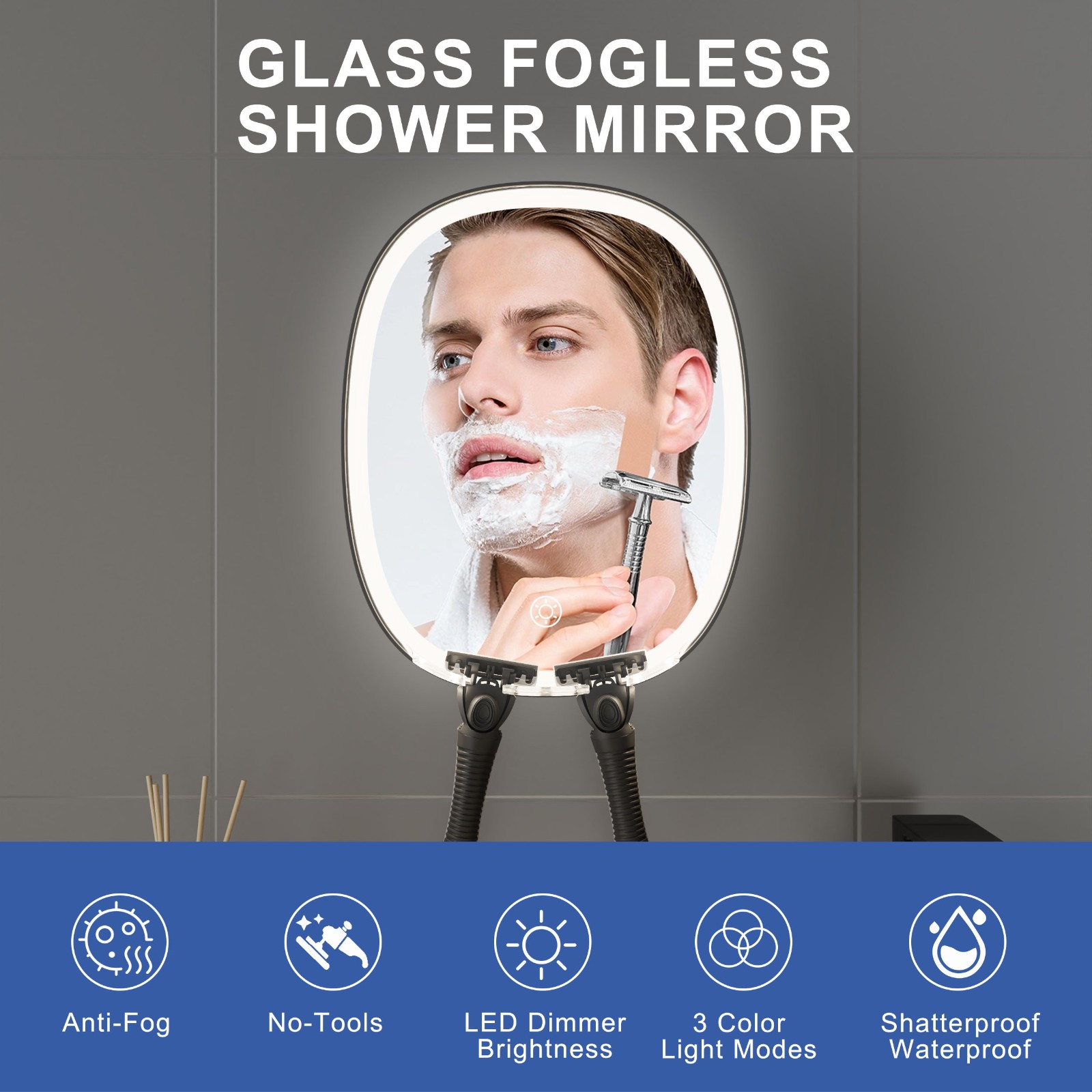 DAPAI Mirror RM378 Led Shaving Mirror