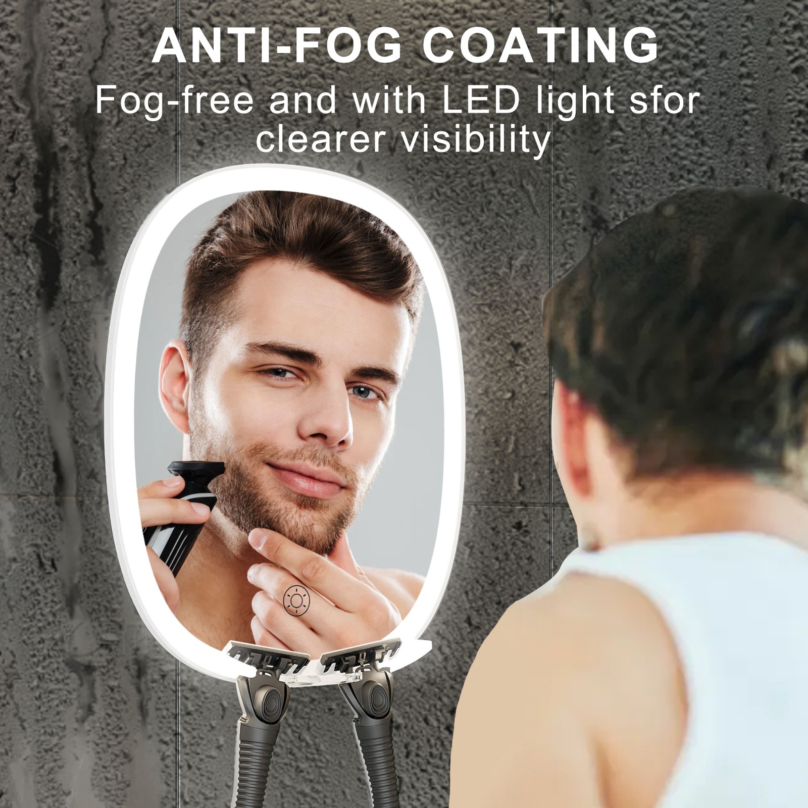 anti fog mirror