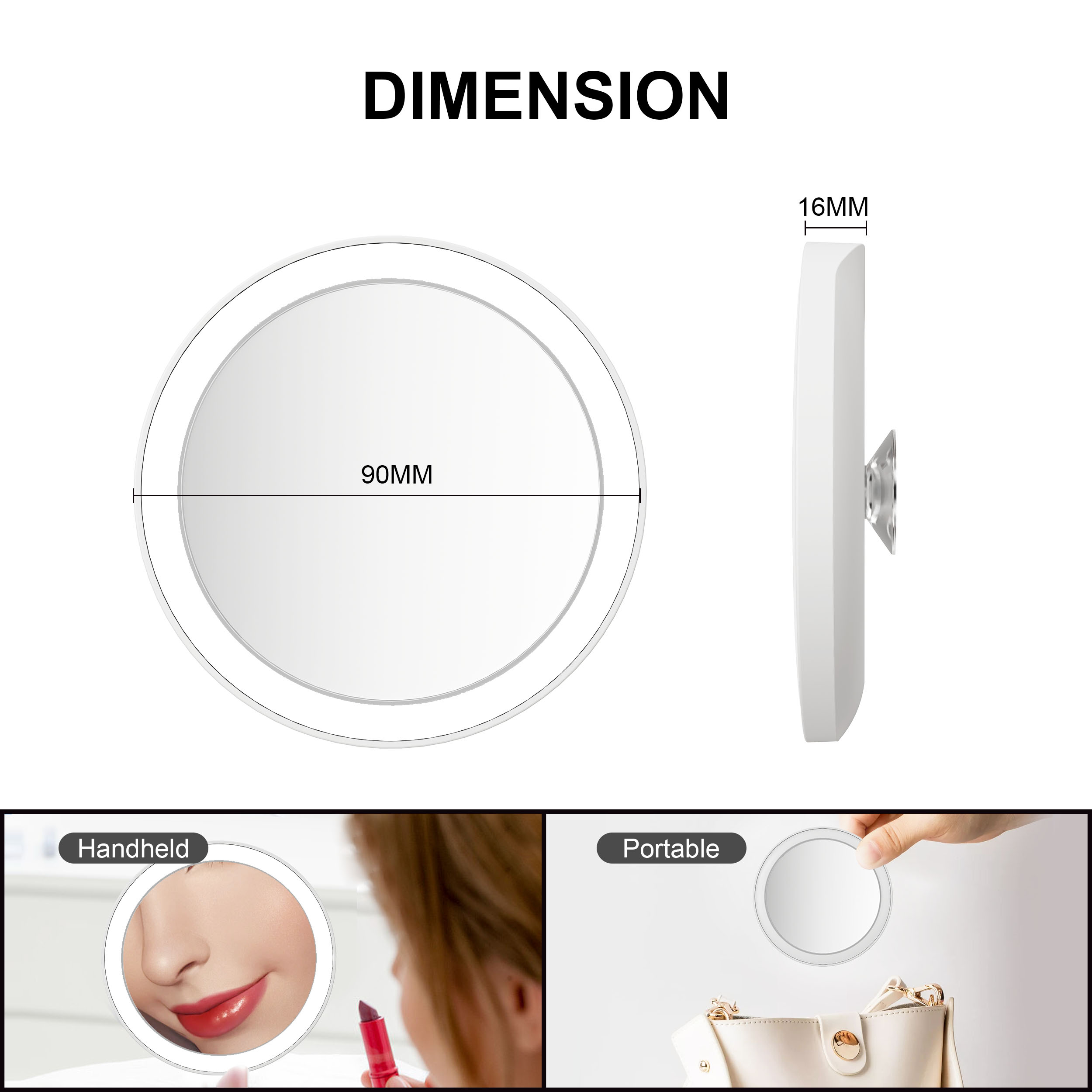 travel magnifying mirror