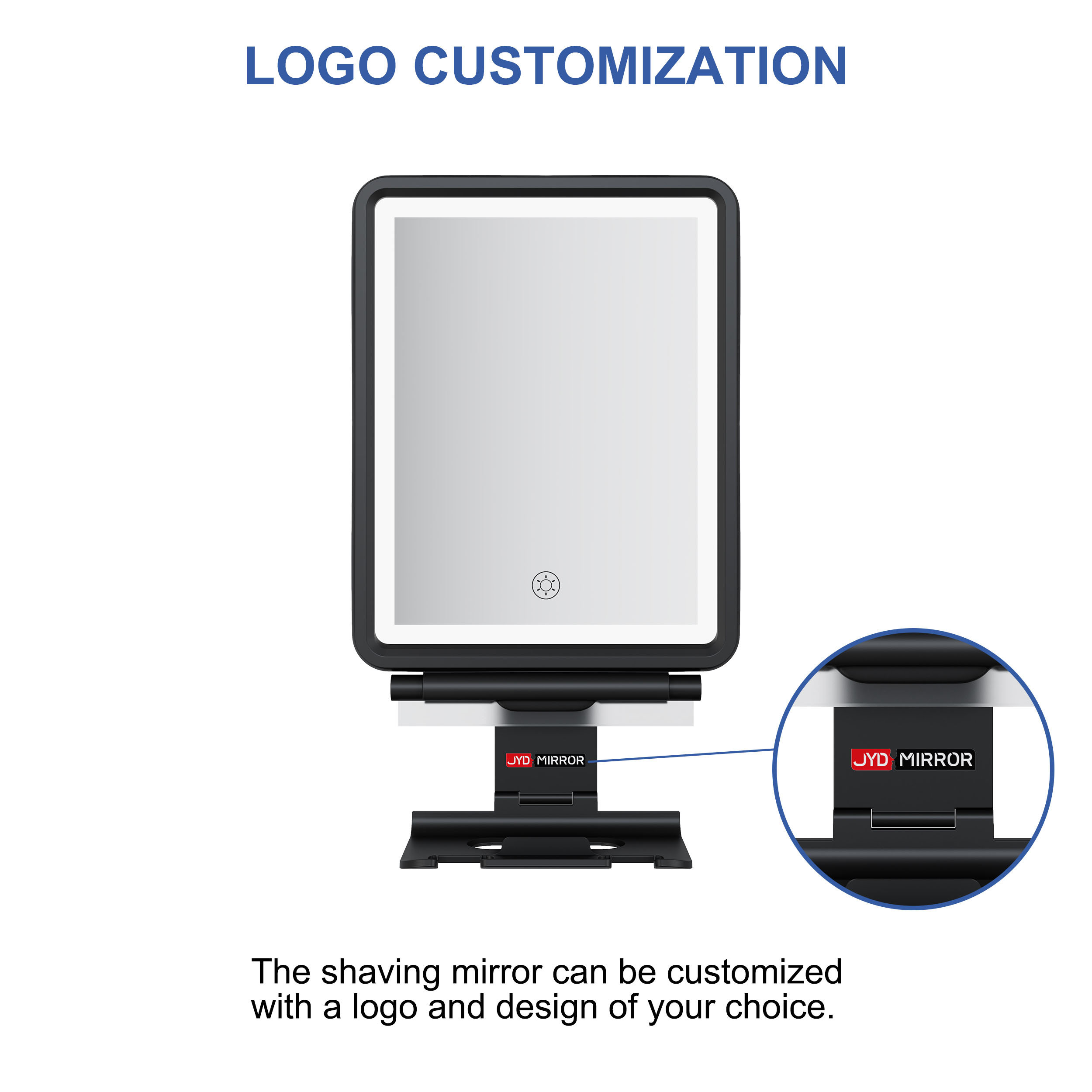 Shower Mirror Fogless for Shaving