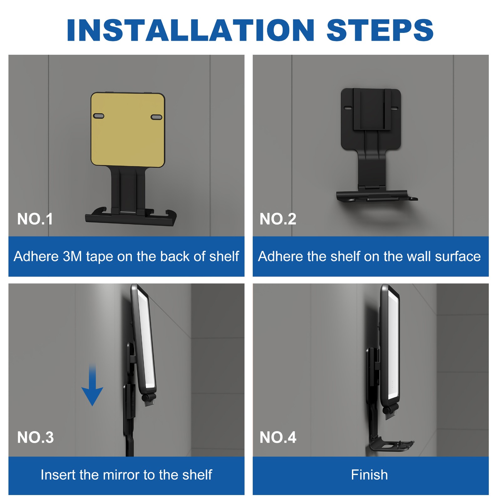 Anti Fog Shower Mirror