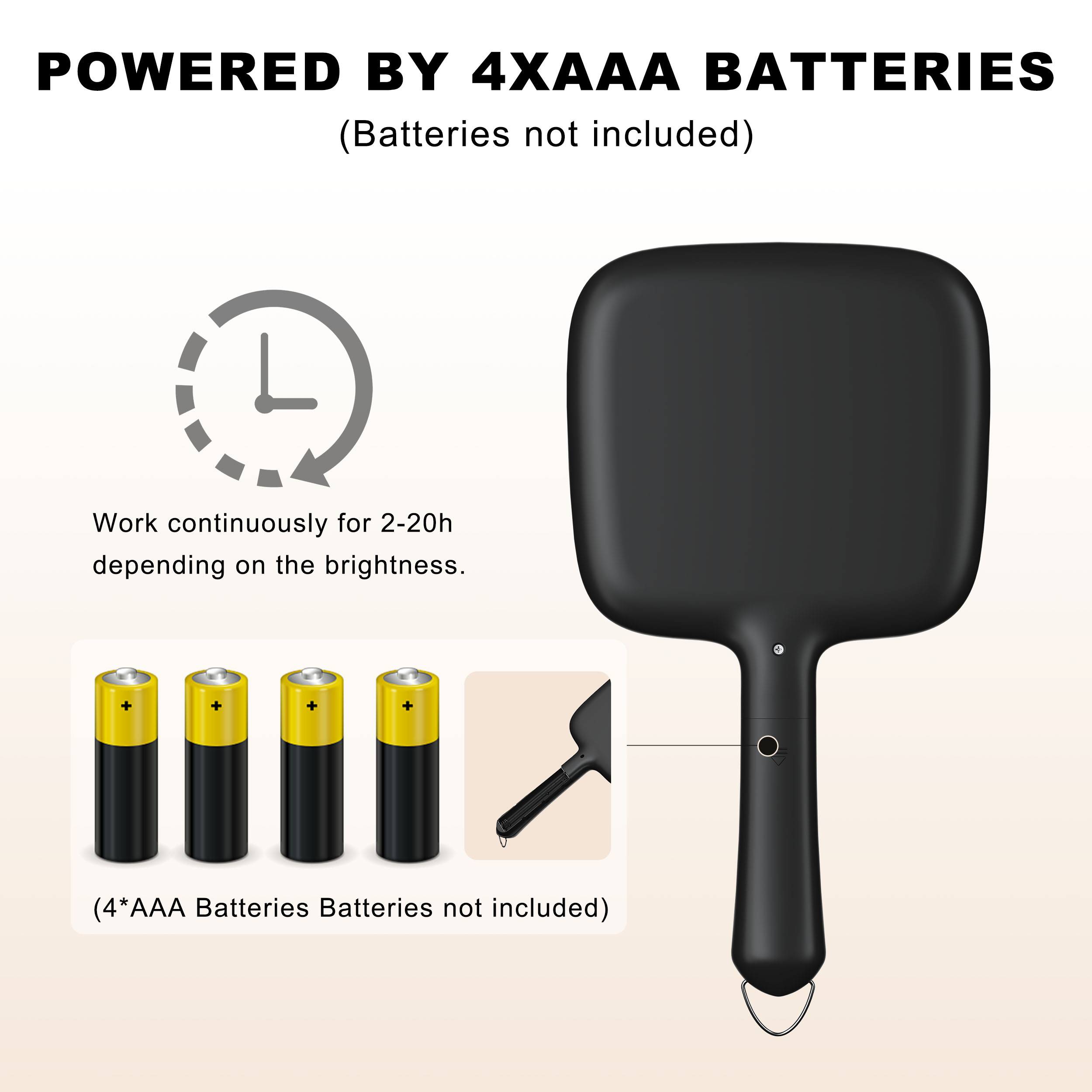 Wholesale handheld mirror