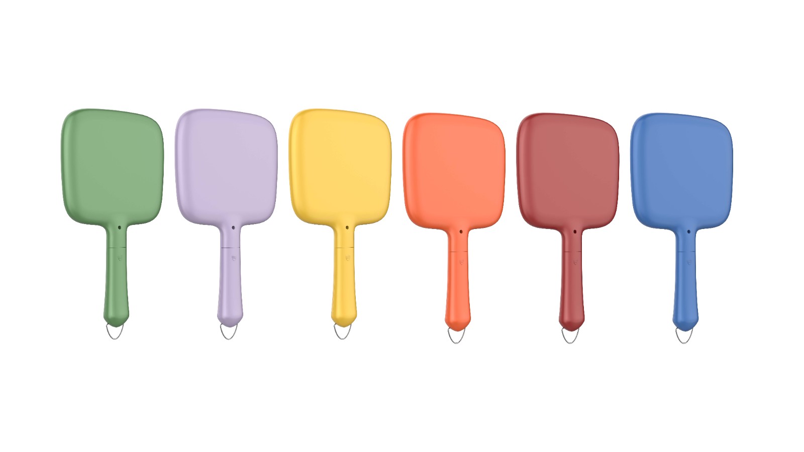 SM362A-SL Custom LED Makeup Hand Held Handheld Mirror