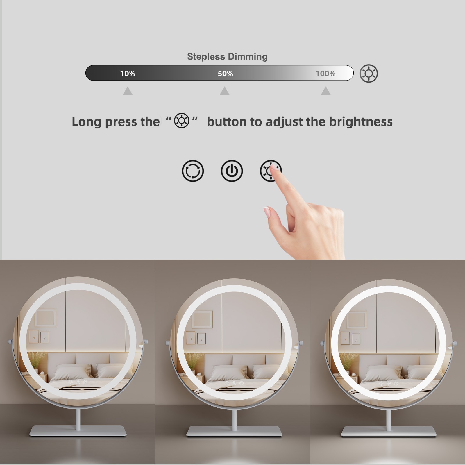 1716211984387384.jpg Smart Makeup Tabletop Desktop Cosmetic Mirror