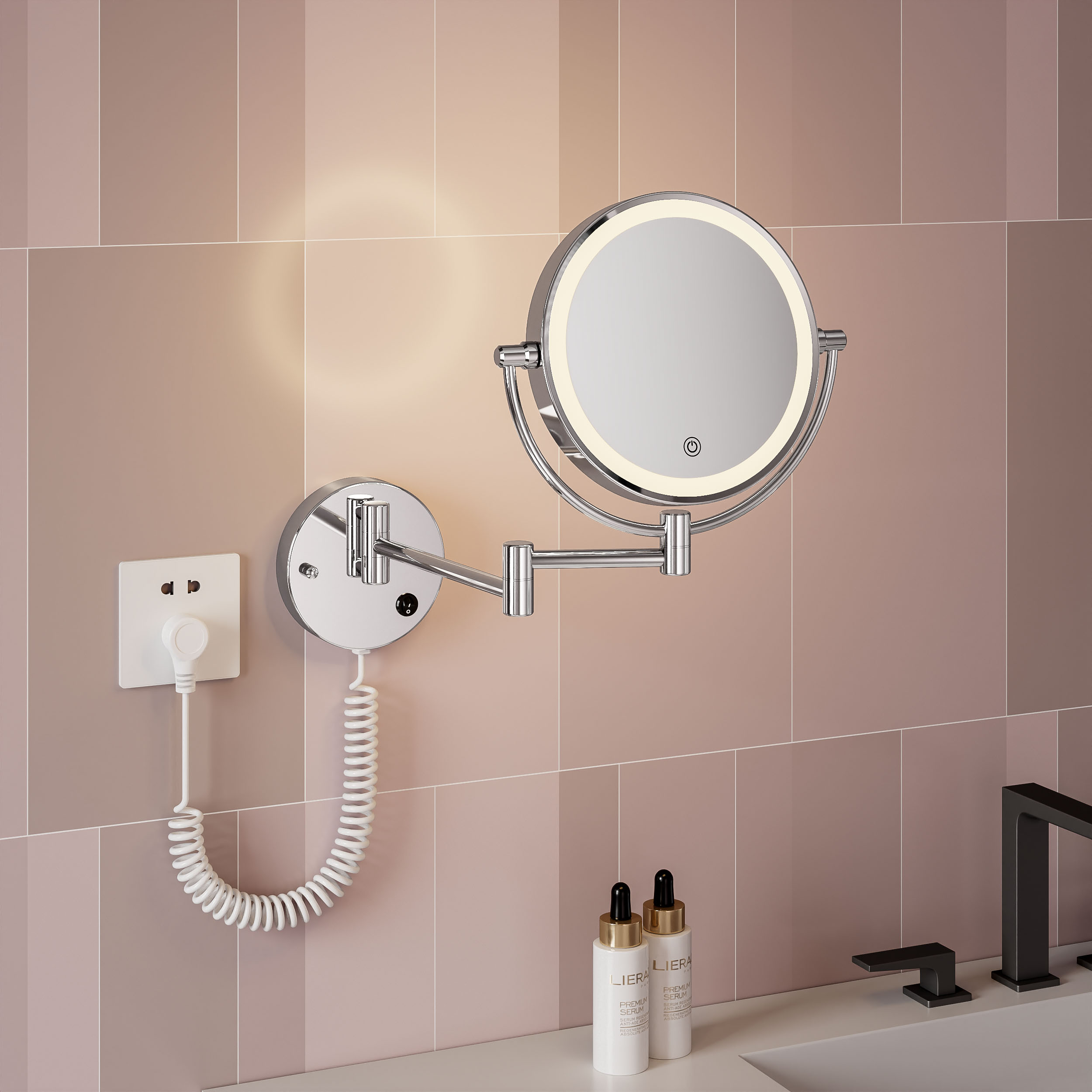 1719302362983215.jpg Wall Mounted Lighted Makeup Vanity Mirror