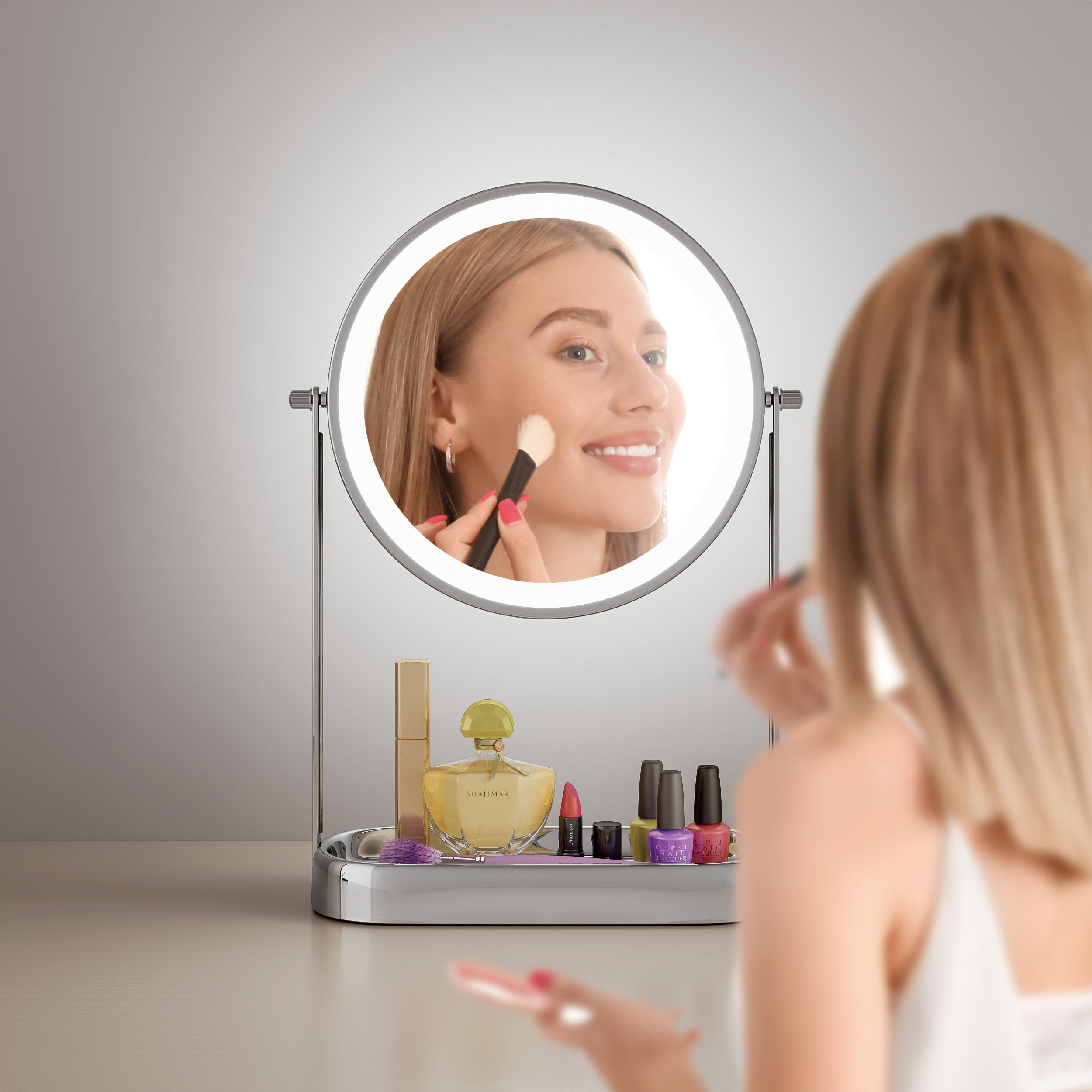 1724142681843580.jpg Desktop LED Vanity Mirror project