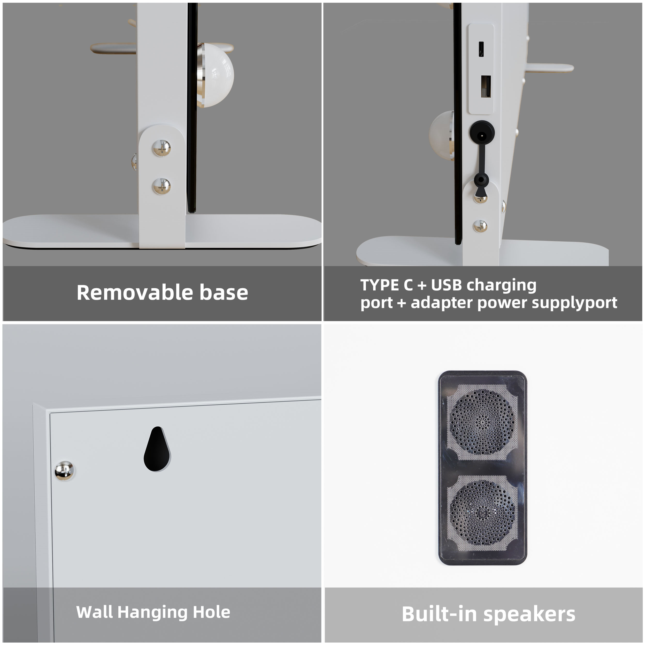 Bluetooth Speaker Hollywood Mirror