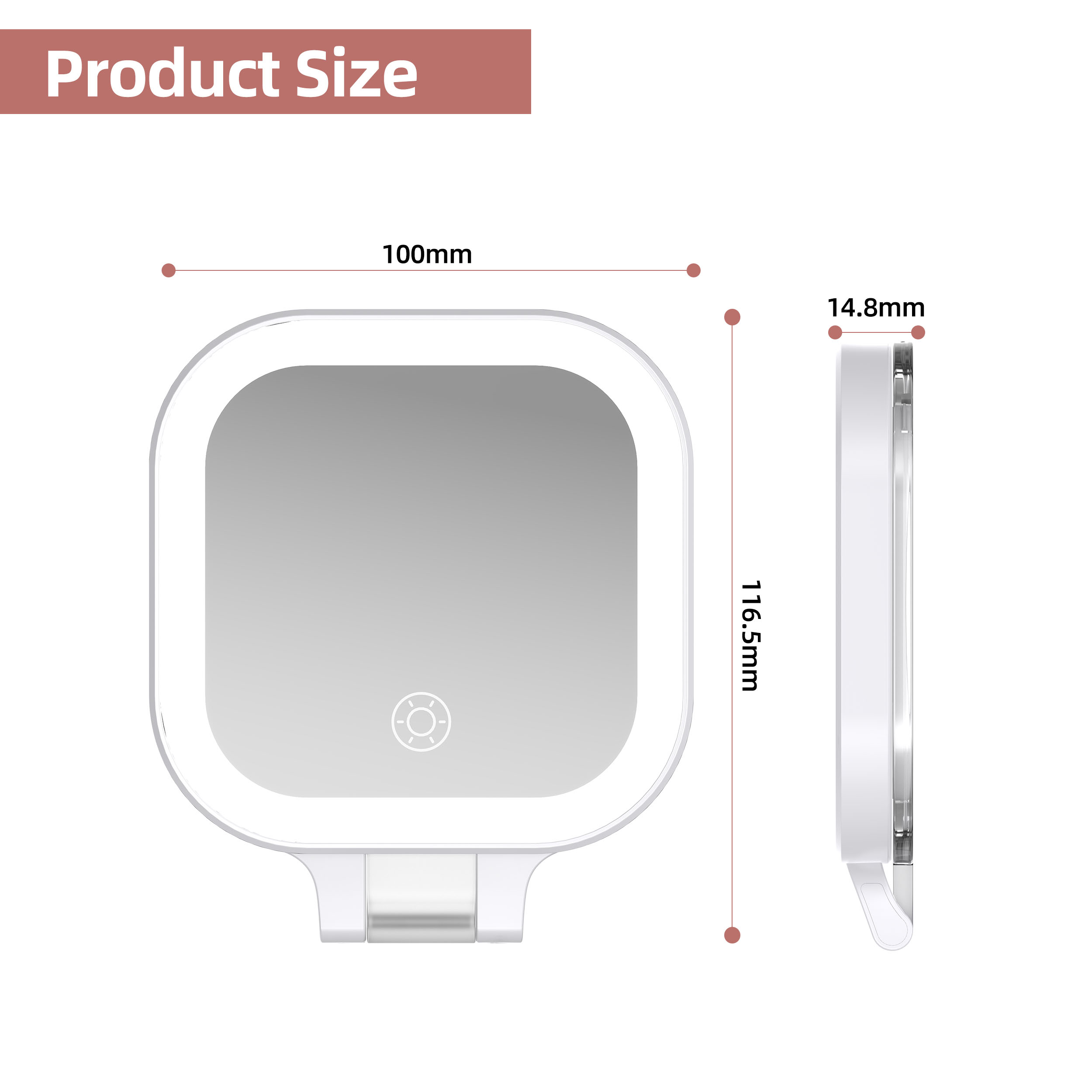 Makeup Mirror With Led Light