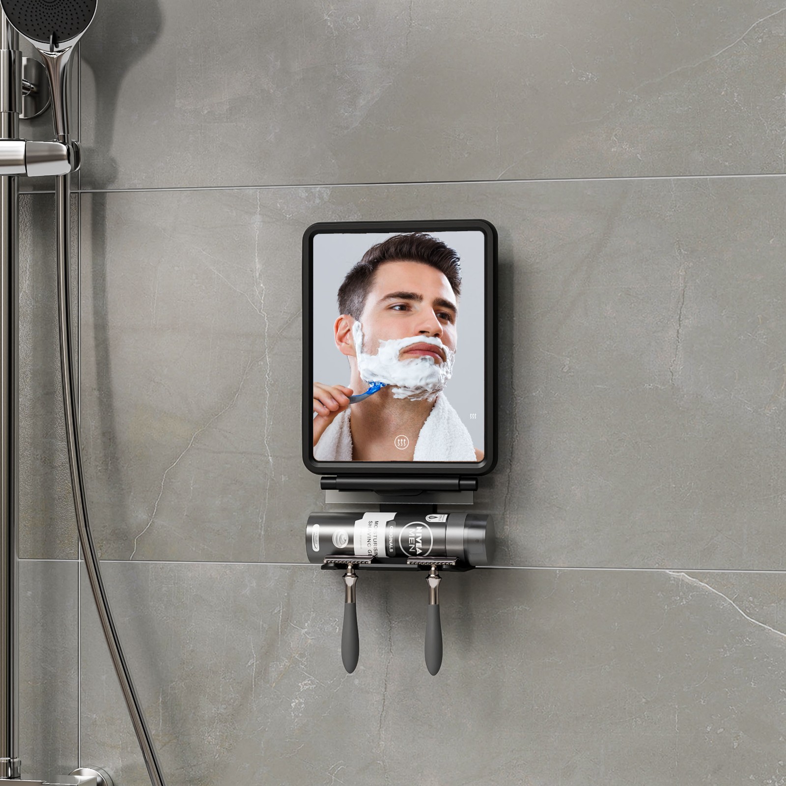 SM408 Heated Shaving Mirror For Shower