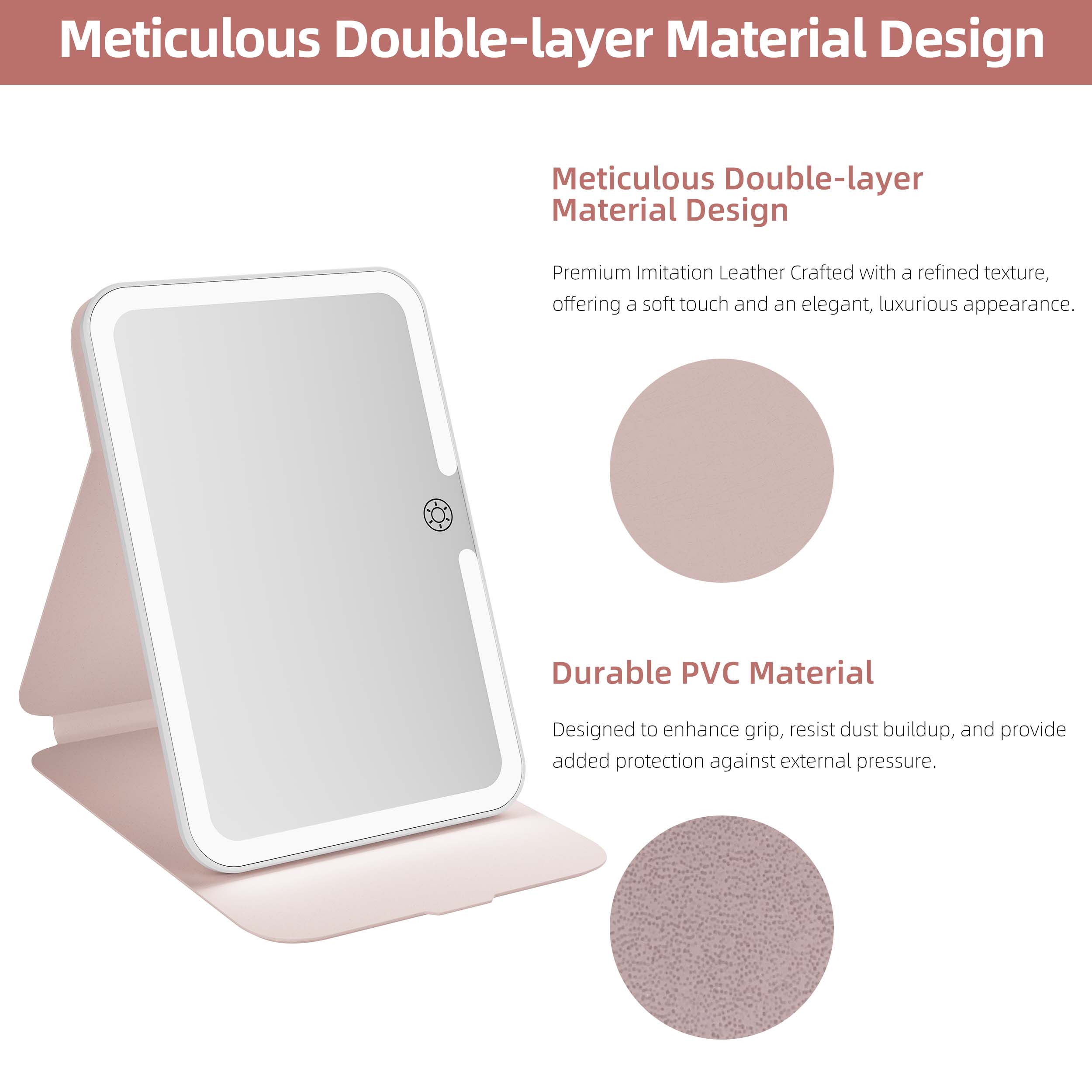 Folding Cosmetic Mirror