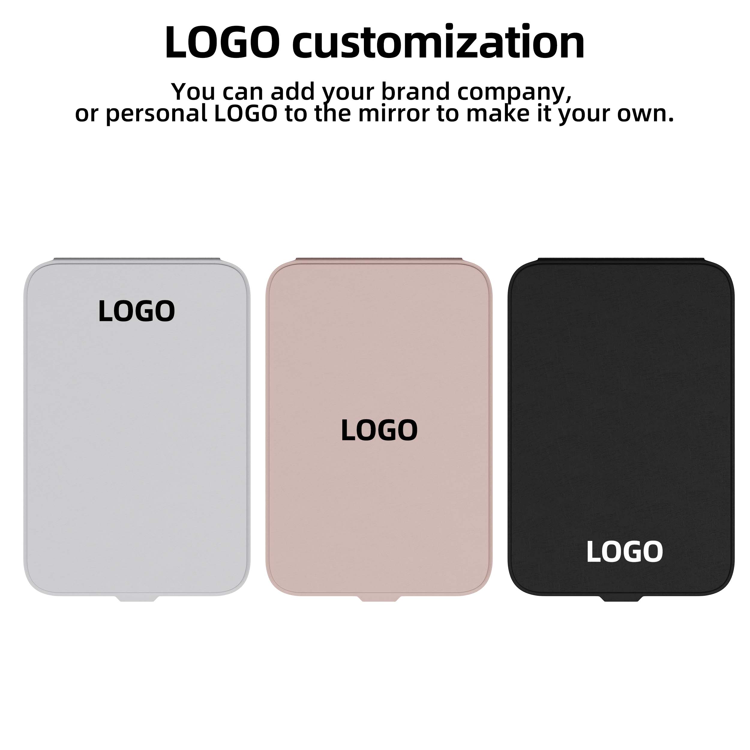 Folding Travel Mirror With Light