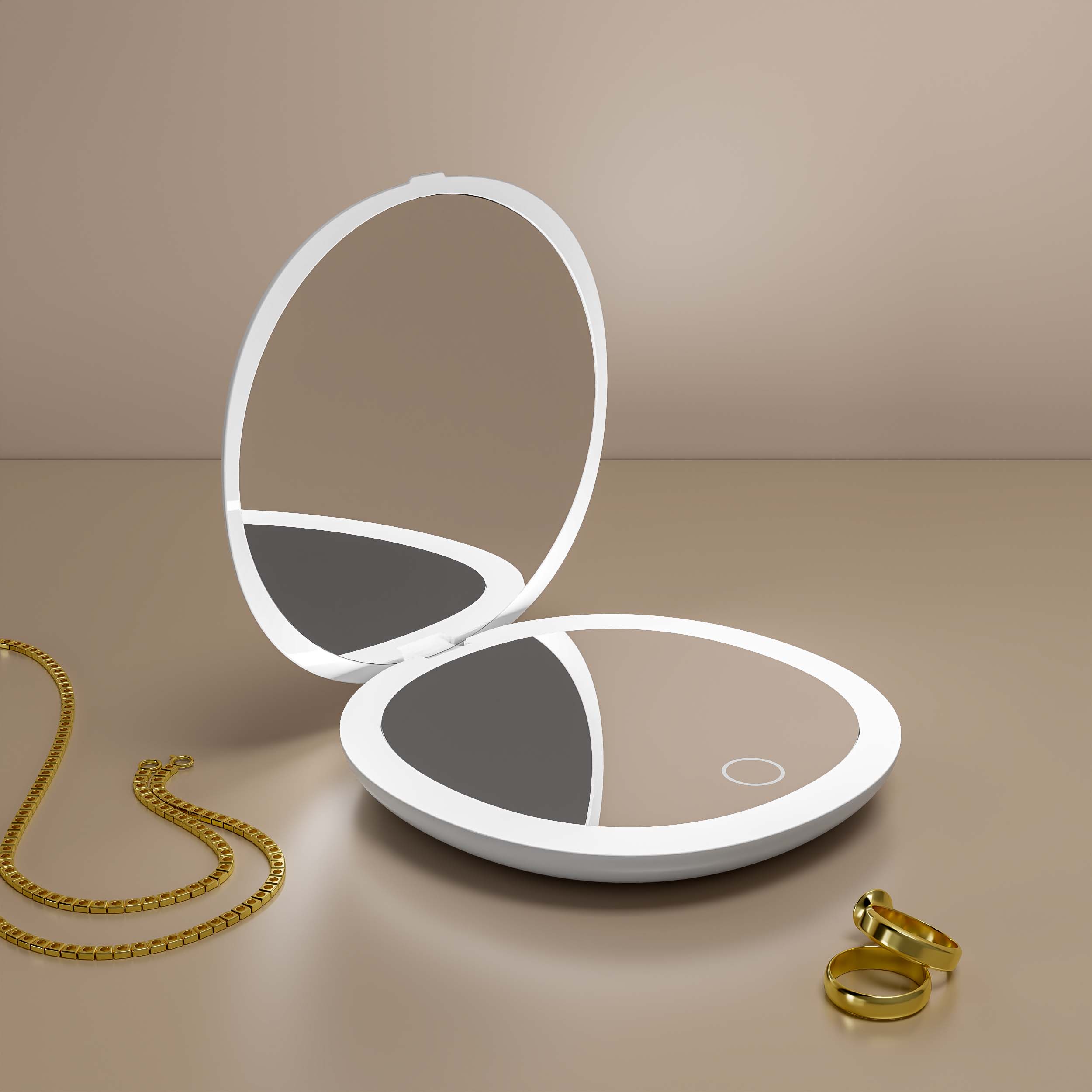 magnifying makeup mirror