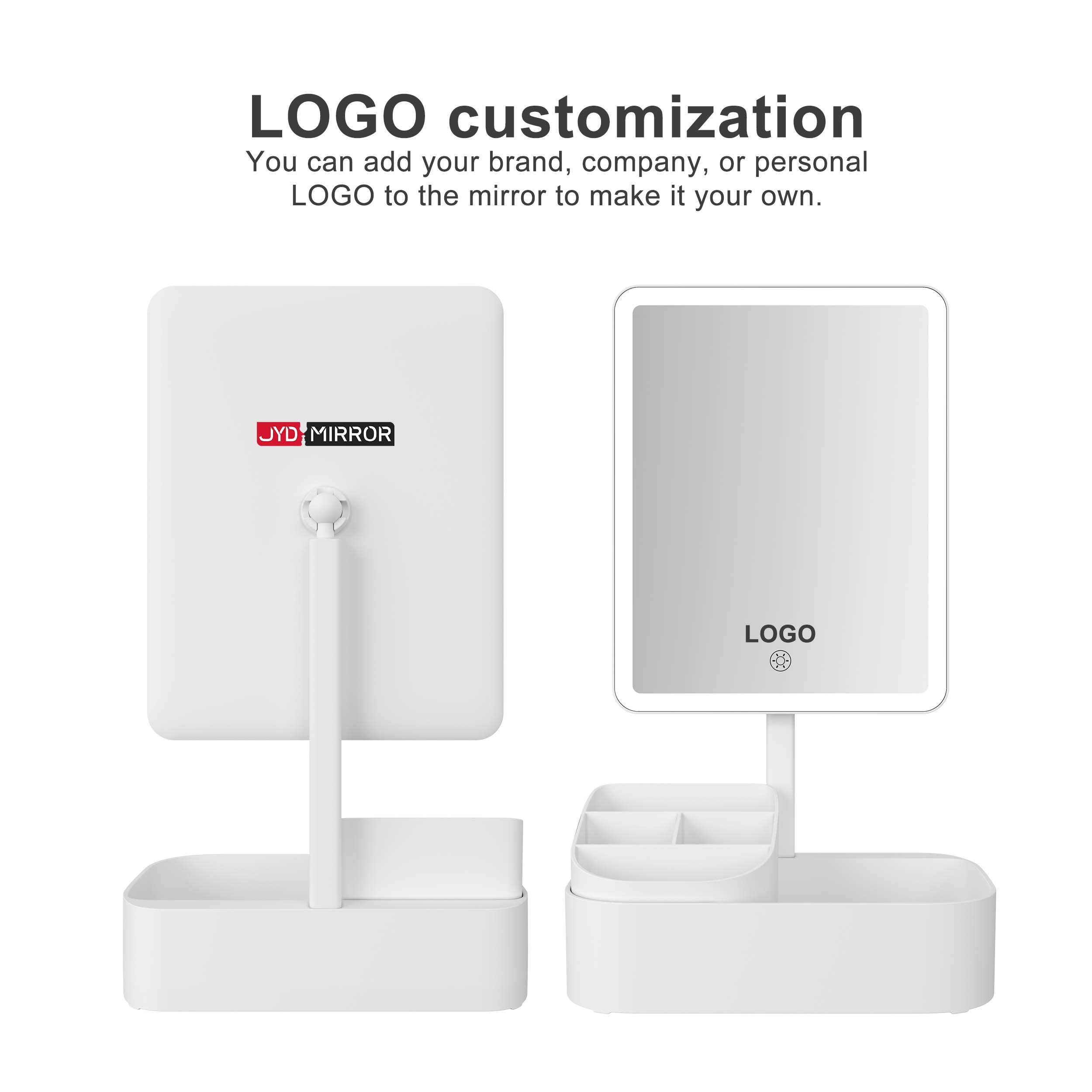 1742886565336461.jpg Makeup Organiser With Mirror