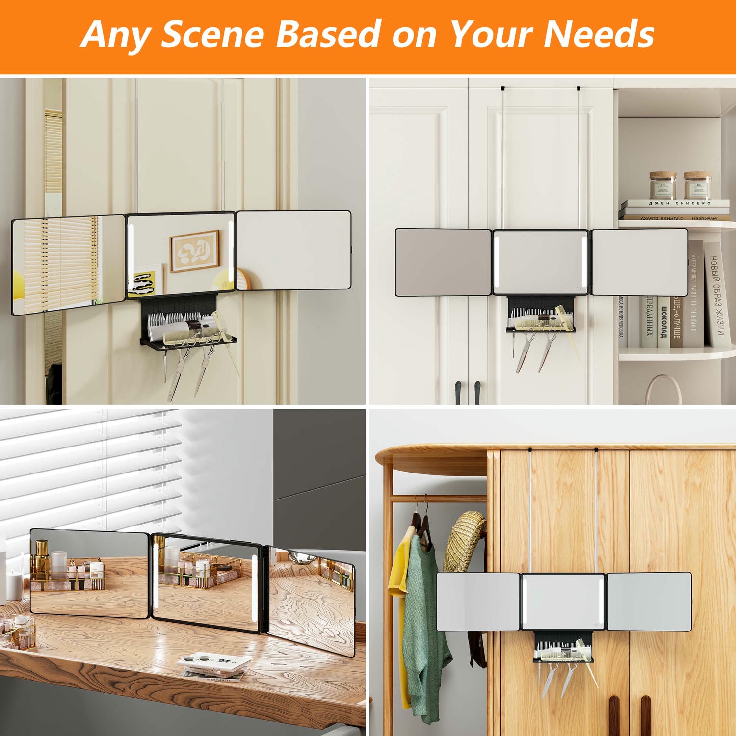 1743488945517529.jpg 360 Degree Mirror For Cutting Hair